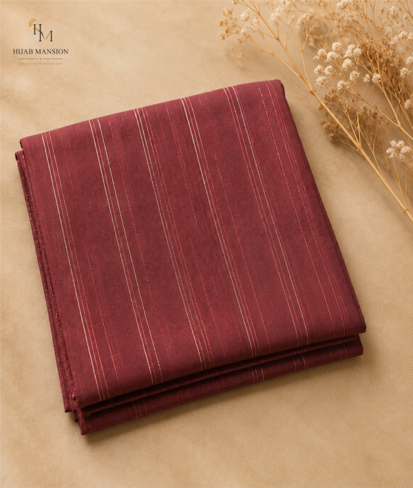 Rosewood Lawn Zari Tilla Hijab