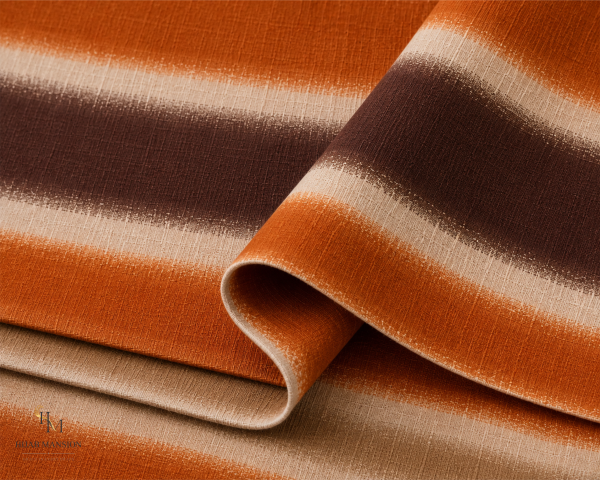 Morocco H3 Burnt Orange Lawn Morocco Print Hijab