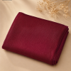 Deep Burgundy Chiffon Zari Hijab
